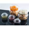 Pet Clear Plastic Compartment Take Away Salad Food Container Tray 18